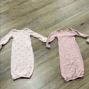 Carter's Pink and Blush Sleep Sack Gowns - 2 Pack